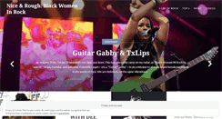 Desktop Screenshot of niceandrough.com